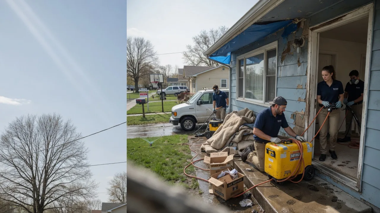 Basement Flood Cleanup in Eola, TX near me